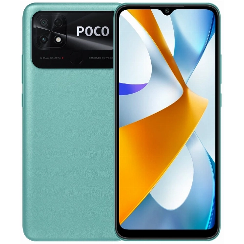 Смартфон Xiaomi POCO C40, 3.32 ГБ, зеленый